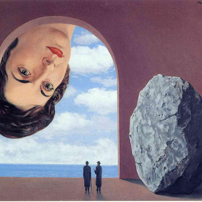 Rene Magritte - Portrait of Stephy Langui Rene Magritte - Portrait of Stephy Langui