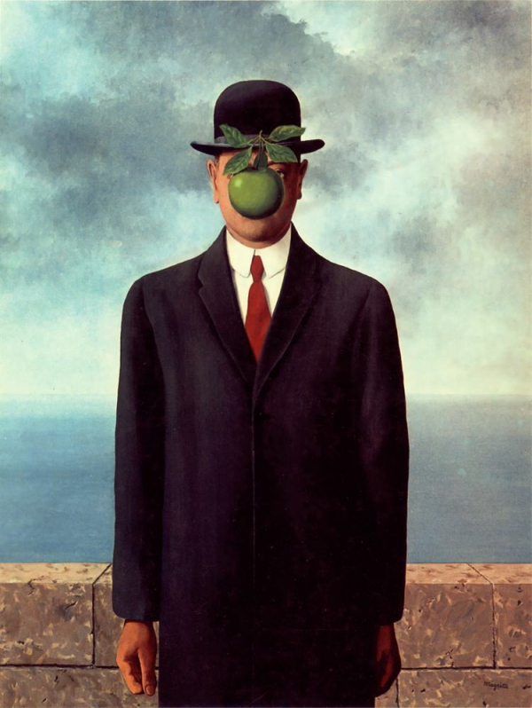 Rene Magritte - The Son of Man Rene Magritte - The Son of Man
